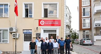 Vali Uğur Turan'dan Müftü Ziyareti ve Köy Temasları