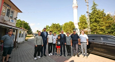 Vali Uğur Turan’dan Pehlivanköy ve Kuştepe Köyü’ne Ziyaret