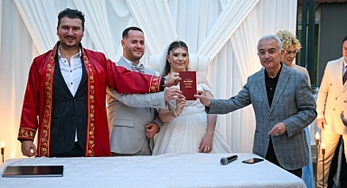 Vali Uğur Turan, Genç Çiftin Mutluluğuna Ortak Oldu