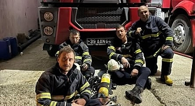 Vize Belediye Başkanı Ercan Özalp'ten İtfaiye Personeline Teşekkür