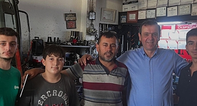 Vize Belediye Başkanı Ercan Özalp'ten Sanayi Esnafına Ziyaret