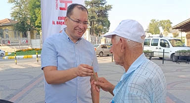 Yeniden Refah Partisi'nden Edirne'de Anlamlı Çevreci Stant Çalışması
