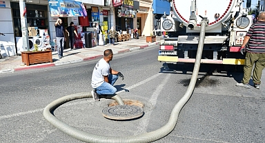 Babaeski'de Kanalizasyon Hatları Sonbahar Öncesi Temizleniyor