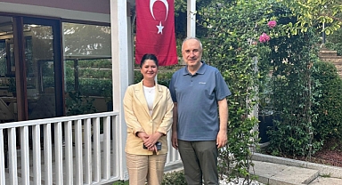 Başkan Akın ve Ekibi Ev Hapsindeki Şafak Başa’yı Ziyaret Etti