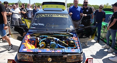 Başkan Sarıkurt, Çorlu Tuning Festivaline Katıldı