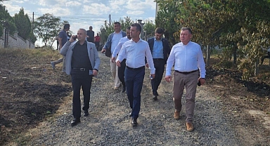 Başkan Sarıkurt, Önerler Mahallesindeki Yangını Yerinde İnceledi