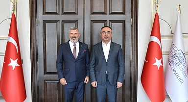 Çerkezköy Ticaret ve Sanayi Odası Başkanı Çetin Vali Soytürk’ü Ziyaret Etti