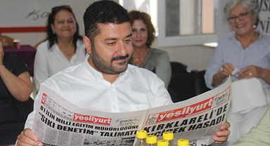 CHP Milletvekillerinden Trakya'da Yeşilyurt Gazetesine Büyük İlgi