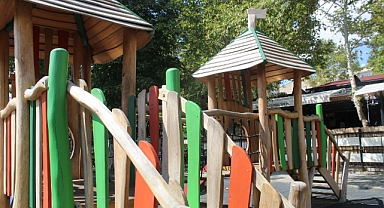 Çocukların Sağlığı İçin Tahta Oyun Parkları Tercih Ediliyor