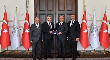 ÇTSO Başkanı Çetin Vali Soytürk’ü Çerkezköy Endüstriyel Fuarı’na Davet Etti