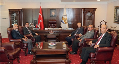 EDİRNE CUMHURİYET BAŞSAVCISI TUĞAN SARICA’DAN REKTÖR PROF. DR. MUSTAFA HATİPLER’E ZİYARET