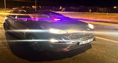 Edirne'de otomobiline yetkisiz çakar takan sürücüye 138 bin TL ceza