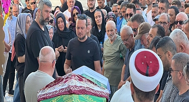 Eşi tarafından öldürülen Didem ile oğlu Doruk toprağa verildi