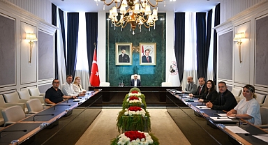 İl Encümeni Toplantısı Vali Uğur Turan Başkanlığında Yapıldı