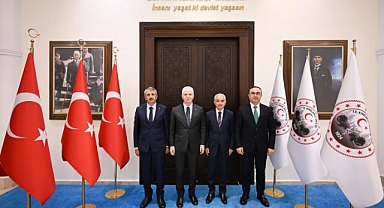 İstanbul Valisi Davut Gül'den Kırklareli Valisi Uğur Turan'a Ziyaret