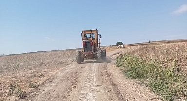 Kaynarca Belediyesi'nden Tarla Yollarında Bakım ve Tesviye Çalışması