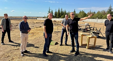 Kırklareli Belediyesi Yeni Mezarlık Projesini Yerinde İnceledi