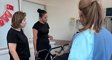 Kırklareli'de Yangın Mağduru Vatandaşlara Sağlık Desteği