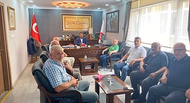 Kırklareli Müftüsü Yusuf Eviş'e Nezaket Ziyareti