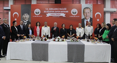 Kırklareli’nde 30 Ağustos Zaferi’nin 103. Yılına Yakışan Tören