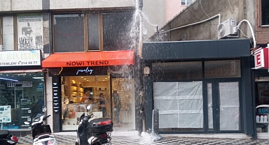 Kırklareli'nde Sağanak Yağış İş Hanını Sular Altında Bıraktı