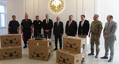 Kırklareli'nde Sınır Güvenliği İçin 9 İleri Teknoloji Drone Teslim Edildi