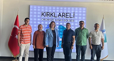 Kırklareli OSB'de 112 Acil Sağlık Hizmetleri İstasyonu İncelemesi