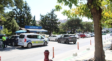 Kırklareli Özgürlük ve Demokrasi Meydanı'nda Trafik Denetimleri Arttı