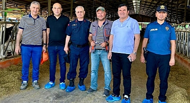 Kırklareli Tarım ve Orman Müdürlüğü'nden Bomonti Hayvancılık İşletmesine Ziyaret