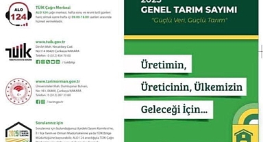 Kırklareli Tarım ve Orman Müdürlüklerinde Sayım Büroları Kuruldu