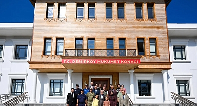 Kırklareli Valisi Uğur Turan'dan Demirköy Kaymakamı Gizem Bayguş'a Ziyaret