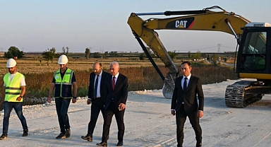 Kırklareli Valisi Uğur Turan'dan Lüleburgaz'da Köprü İnşaatı İncelemesi