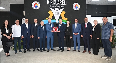 MHP Heyetinden Kırklareli Ticaret ve Sanayi Odası’na Ziyaret
