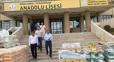 Pınarhisar Kaymakamı Enver Özderin'den Okul, Esnaf ve Taziye Ziyaretleri