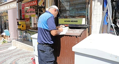 Edirne Saraçlar Caddesinde Motosiklet Denetimi