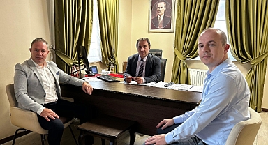 Soner Ilık’tan Yeni Göreve Başlayan Şinasi Kızılarslan’a Ziyaret