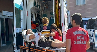 Tartıştığı kocasını bıçakla yaraladı