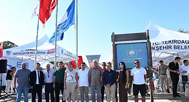 TEKİRDAĞ BÜYÜKŞEHİR BELEDİYESİ MARMARA'NIN MAVİ BAYRAK LİDERİ OLDU