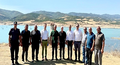 Tekirdağ'da Yazır Göleti'nin su seviyesi yüzde 4'e düştü