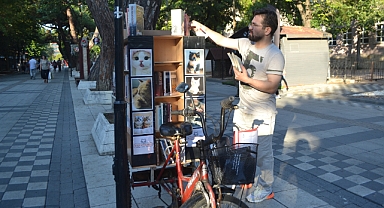 Türkiye’nin İlk Bisikletli Kitabevi Kırklareli’nde 