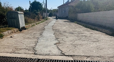 Üsküp'te Yol Betonlama Çalışmaları Tamamlandı