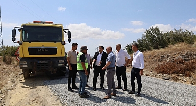 Vize Kaymakamı Balaban Köy Yollarını İnceledi