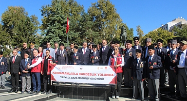 19 Eylül Gaziler Günü Kırklareli'nde Coşkuyla Kutlandı