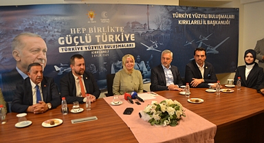 AK Parti Genel Başkan Yardımcısı Kaya Kırklareli'nde