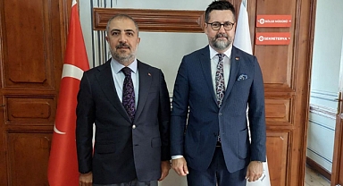 Baro Başkanı Karakoç ve İletişim Müdürü Arar Bir Araya Geldi