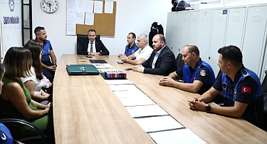 Başkan Bulut’tan Zabıta Müdürlüğüne Ziyaret