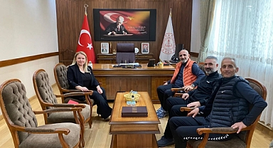 Çalhanoğlu Futbol Okulları'ndan İl Milli Eğitim Müdürü'ne Ziyaret