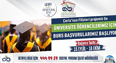 Çorlu Belediyesinden Üniversite Öğrencilerine Karşılıksız 4,5 Milyon TL Burs