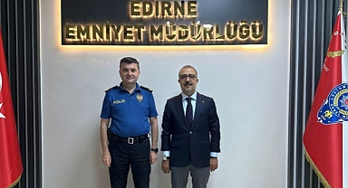 Cumhurbaşkanlığı İletişim Başkanlığı Bölge Müdürü Arar’dan Emniyet Müdürü Ayhan’a Ziyaret