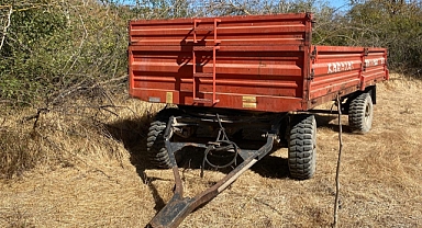 Edirne’de traktör römorku hırsızlığına 1 tutuklama
